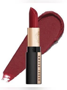 NWT NIB Bobbi Brown Luxe Cashmere Matte Lipstick (Claret)